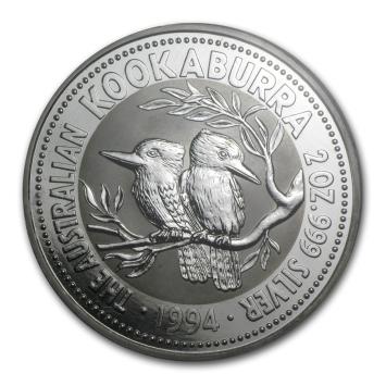Australië Kookaburra 1994 2 ounce silver